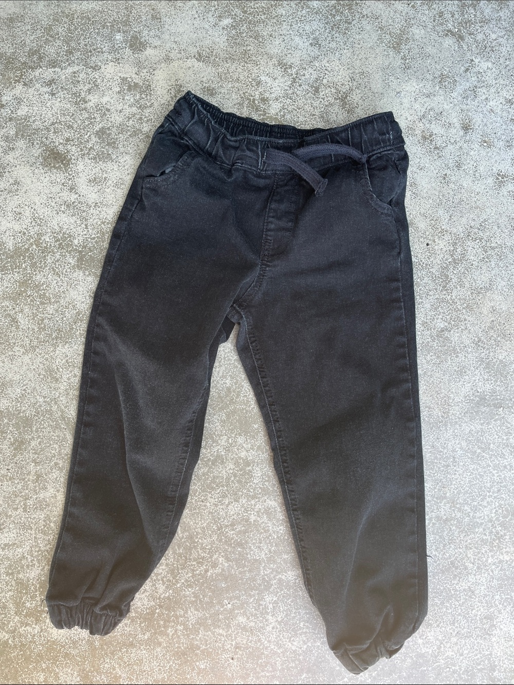 Little Bipsy Black Elastic Waist Pants